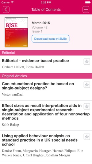 British Journal of Special Education
