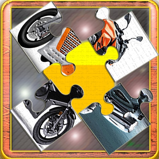 Motorbike Puzzle HD iOS App
