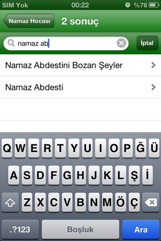 Namaz Hocası screenshot 2