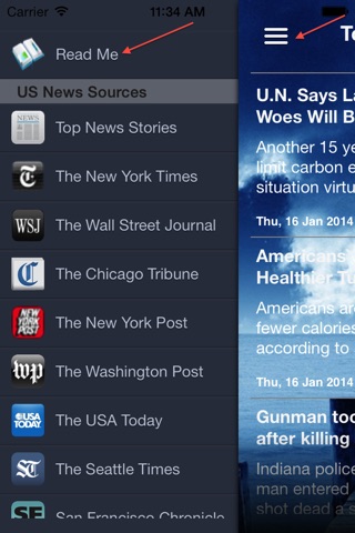 TheDailyNewsApp screenshot 2