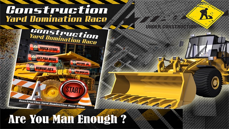 Construction Yard Domination Race : Big Trucks, Heavy dumpster & Huge bulldozer Mega Racing