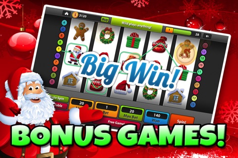 A Winter Wonderland Slots: Free Holiday Casino Slot Machine Games screenshot 3