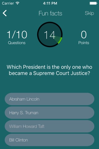 United States Presidents Quiz screenshot 4