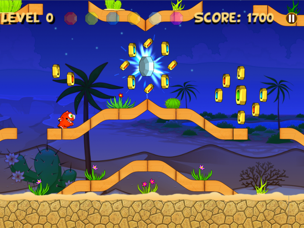 Adventure Monster Run Rush 2d Free Game screenshot 3