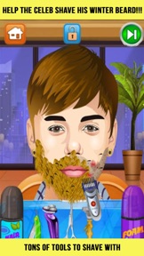 Celebrity Shave Beard Makeover Salon & Spa - hair doctor girls games for kids screenshot