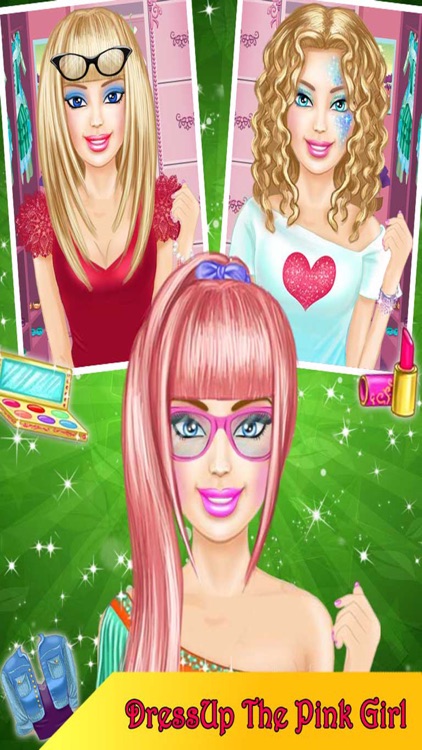 Pink Girl Real Makeover Salon screenshot-3