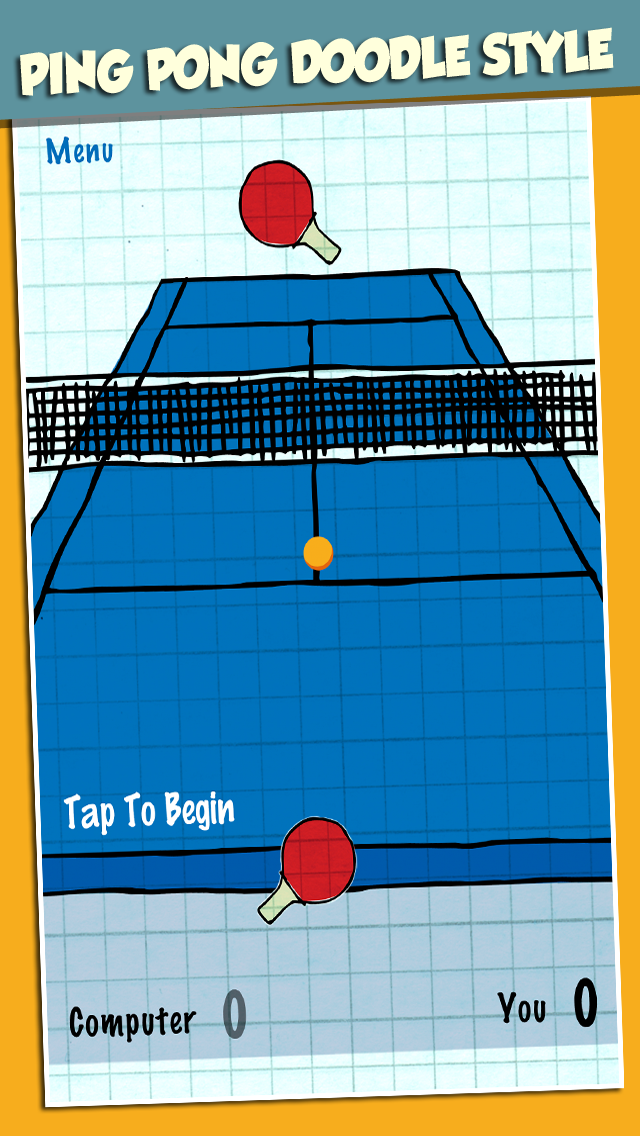 Ping Pong Doodle Battle For The Best Top King Paddle ! screenshot 4