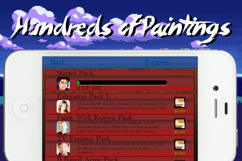 Celebrity Paint HD - Guess the Famous Person screenshot 4