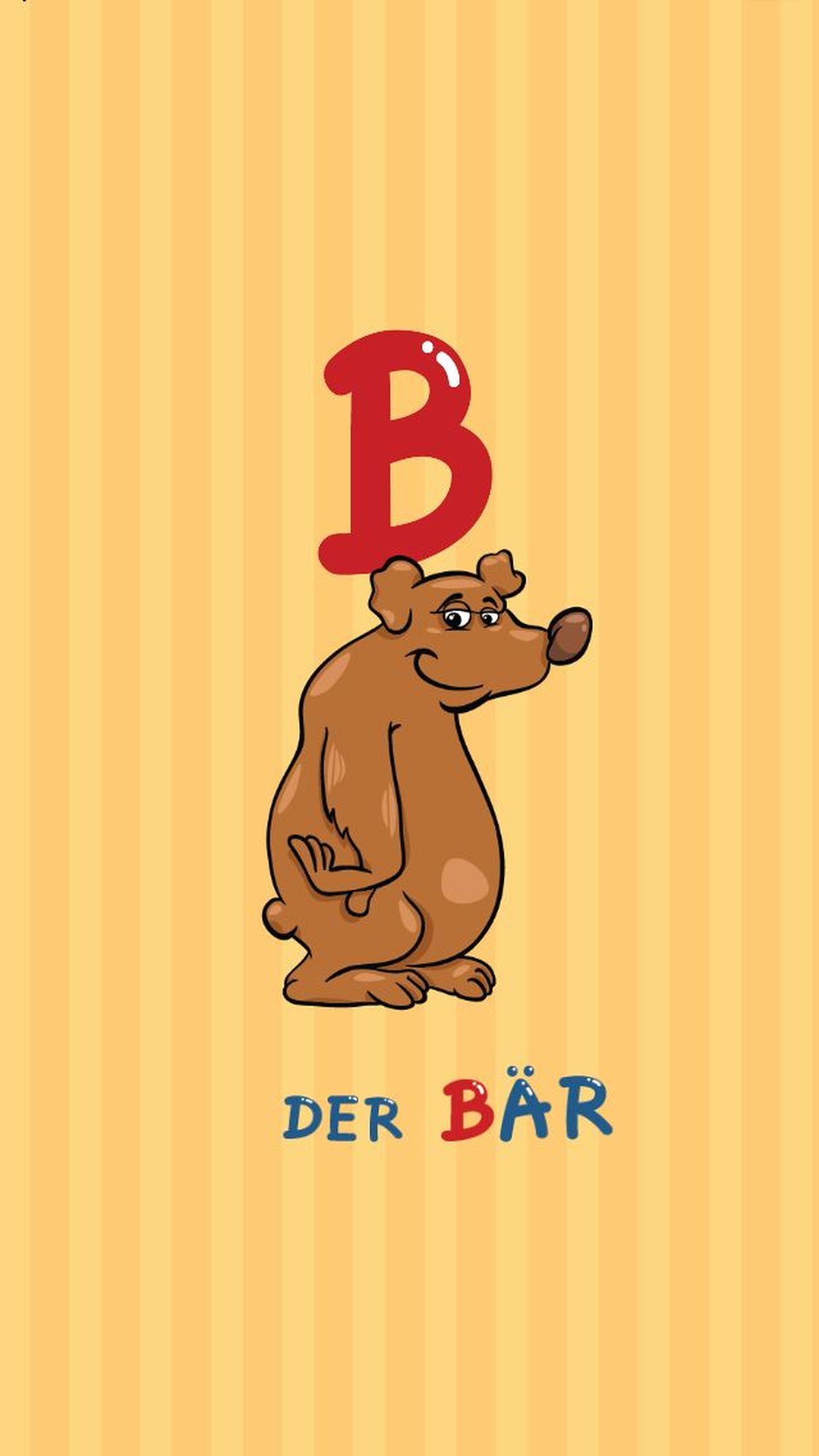 ABC Animals German Alphabets Flashcards: Vocabulary Learning Free For Kids! screenshot 3
