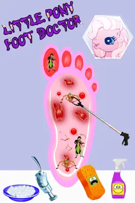 Game screenshot Little Crazy Pet Pony Foot doctor(dr) - baby games hack