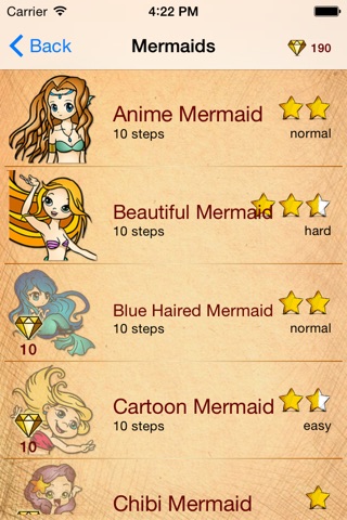 Draw And Paint Mermaids screenshot 2