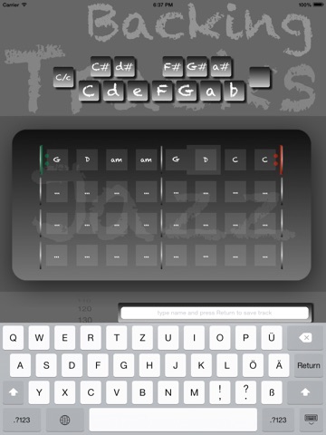 Jazz Backing Tracks Creator Pro screenshot 2