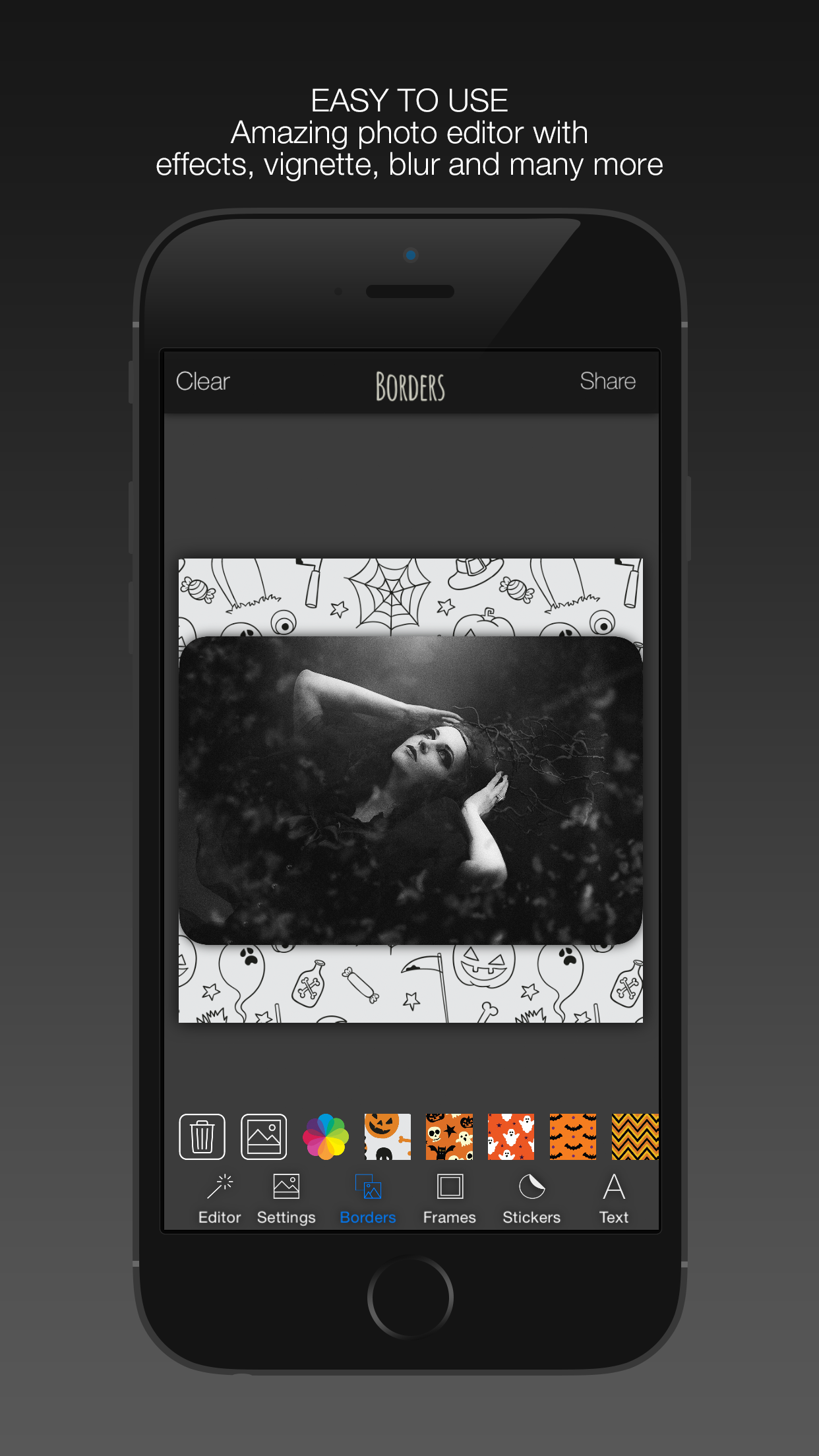 Trick or Treat Cam - Happy Halloween Background, Frame & Sticker screenshot 4