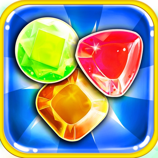 Jewel's Ninja Match-3 - diamond game and kids digger's mania hd free Icon