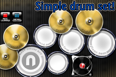 Best Drum Kit - Music Percussion screenshot 2