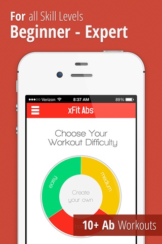 xFit Abs – Daily Workout for Sexy Six Pack Abs and Belly Fat Loss screenshot 2