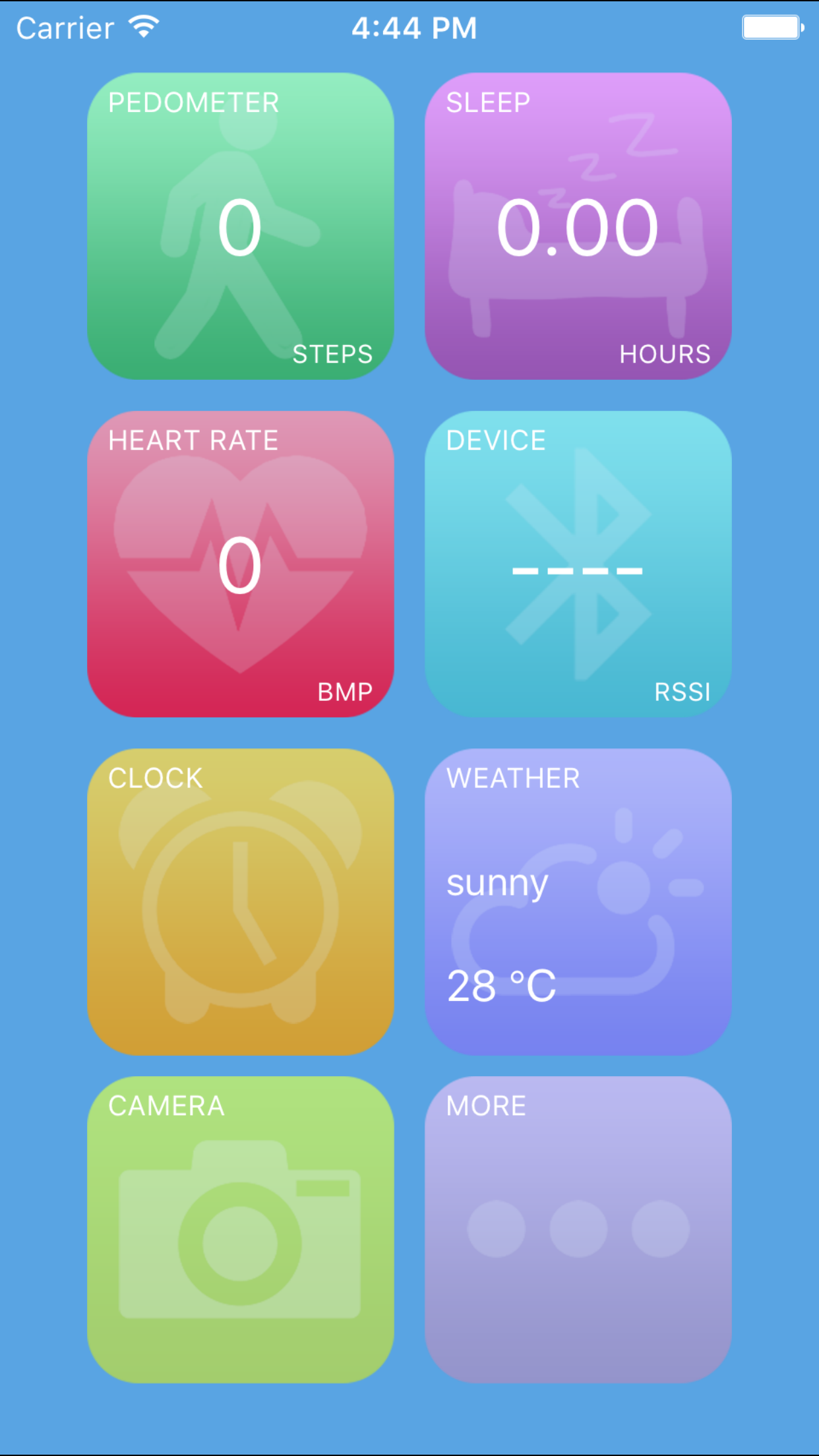 My Watch I - BLE bracelet App