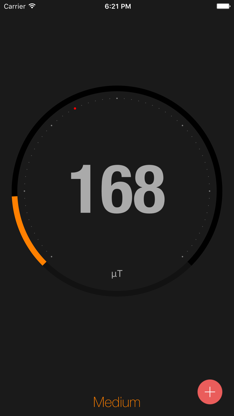 EMF Radiation Detector screenshot 2