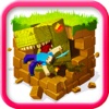 T-REX CRAFT ( EATS STUDENTS ): Survival Hunter Block Mini Game with Multiplayer