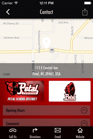 Petal School District screenshot 2