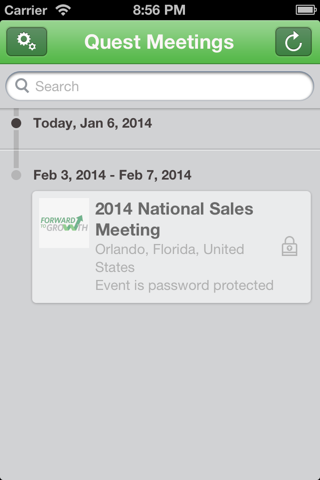 Quest Diagnostics Meetings screenshot 2