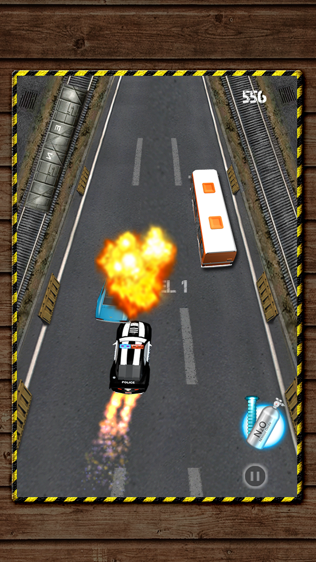 How to cancel & delete Action Police Car Street Race - Nitro Cops Extreme Heat from iphone & ipad 2
