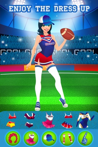 All Star Cheerleading - Stylish Dress Up Game For Girls screenshot 3