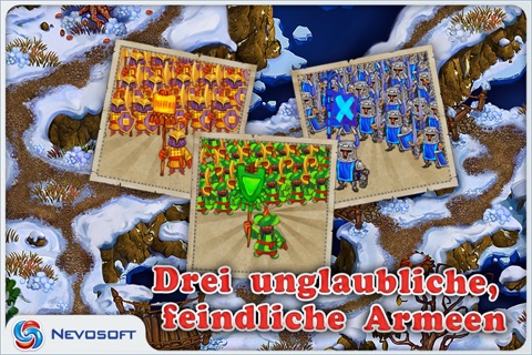 LandGrabbers: medieval real time battle strategy screenshot 4