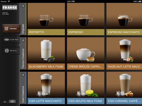 Coffee Ideas by Franke - iPad Edition screenshot 2