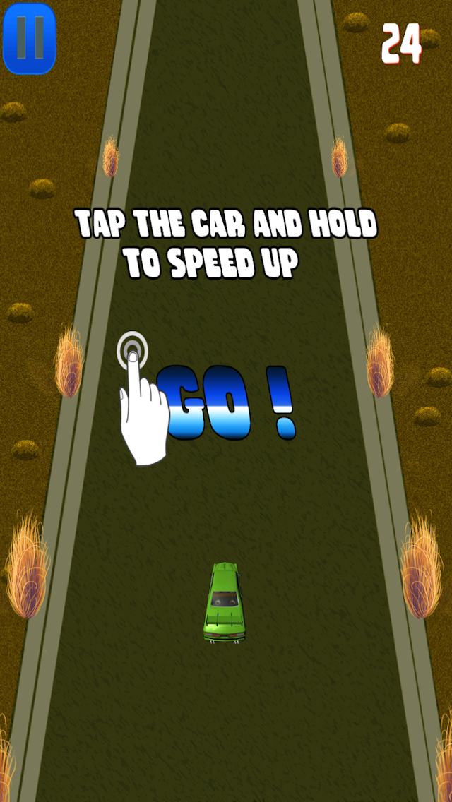 Screenshot #2 pour Voiture Rebel Route Course Rapide Gratis Jeu