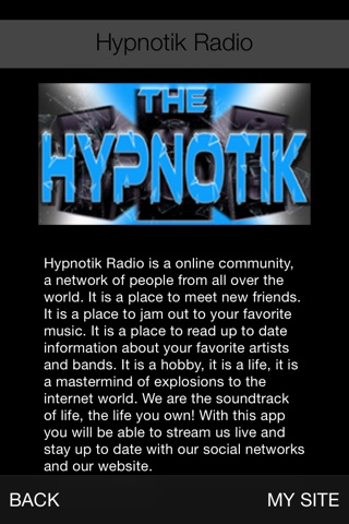 Hypnotik Radio screenshot 2