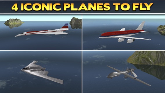 3D Plane Flying Parking Simulator Game - Real Airplane Driving Test Run Sim Racing Gamesのおすすめ画像2