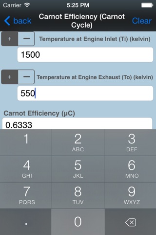 Thermal Engineering Calc screenshot 2