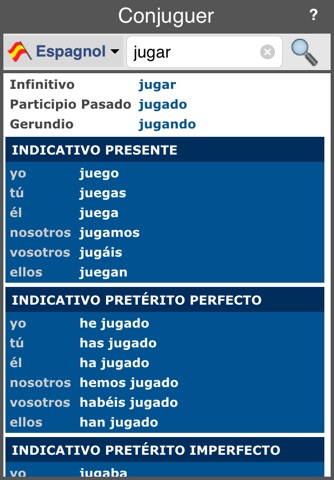 Verb Conjugation (Offline) screenshot 3