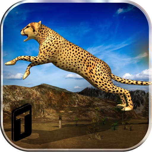 Angry Cheetah Simulator 3D Icon