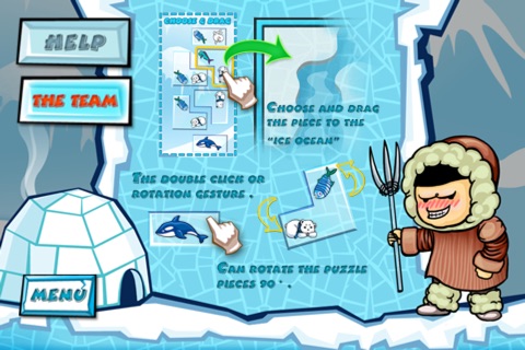 Adventures in Arctic Lite- jigsaw puzzle game! screenshot 3