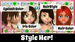 princess salon: make up fun 3d iphone screenshot 3