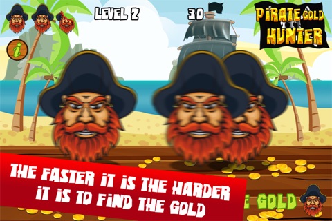 Crazy Pirate - An Awesome Gold Hunting Tapping Frenzy screenshot 2