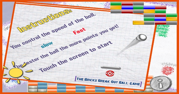 The Bricks Break Out Ball Game Lite screenshot-4