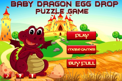 Baby Dragon Egg Drop Puzzle Game screenshot 4