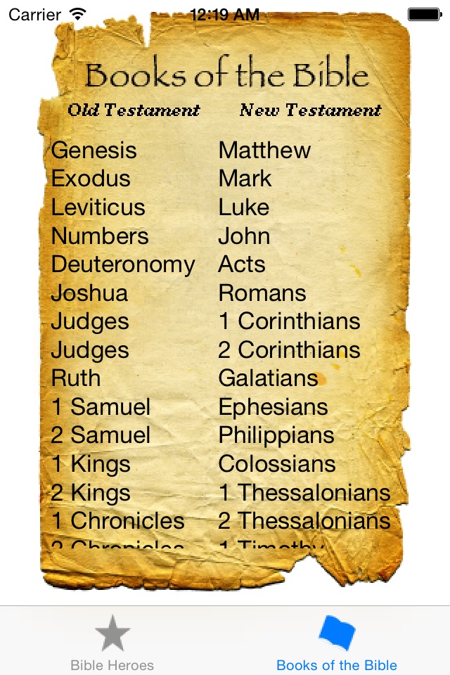 Bible Heroes screenshot 2