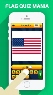 flag quiz mania - guess the world flags game iphone screenshot 1