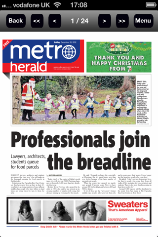 Metro Herald screenshot 2