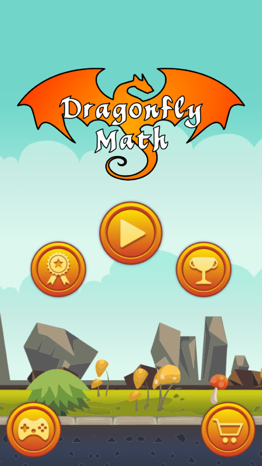 #1. DragonFly Math - Endless Runer/Obstacle avoiding Style game with math mode (iOS) By: XGameDev Pty Ltd
