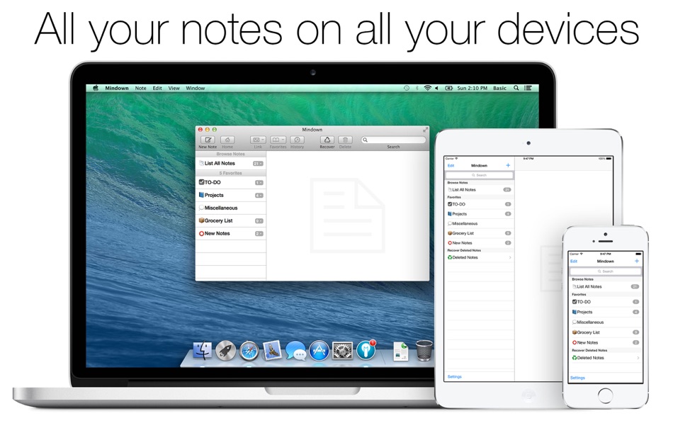 #2. Mindown - Take Notes, Write Todos, Create Lists, and Keep it All Organized for Mac OS X (macOS) 게시자: Antonio Carvalho