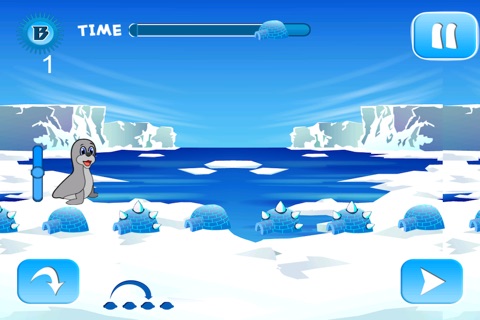 Baby Seal in a Slippery Ice Land screenshot 2