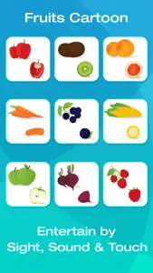 Fruit and Vegetable Picture Flashcards for Babies, Toddlers or Preschool (Free) screenshot #3 for iPhone