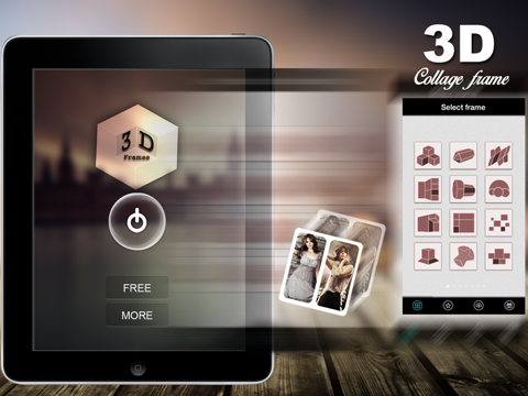 Screenshot #5 pour 3D Collage - Free 3d & 2d magazine Collage Frame creator