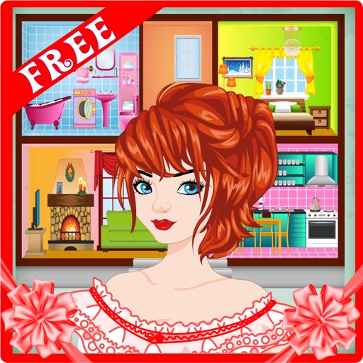 Polly Doll House Decoration Game icon