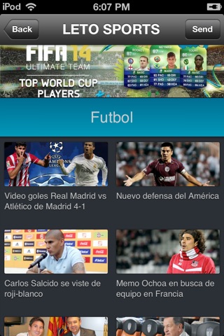 Leto Sports screenshot 2